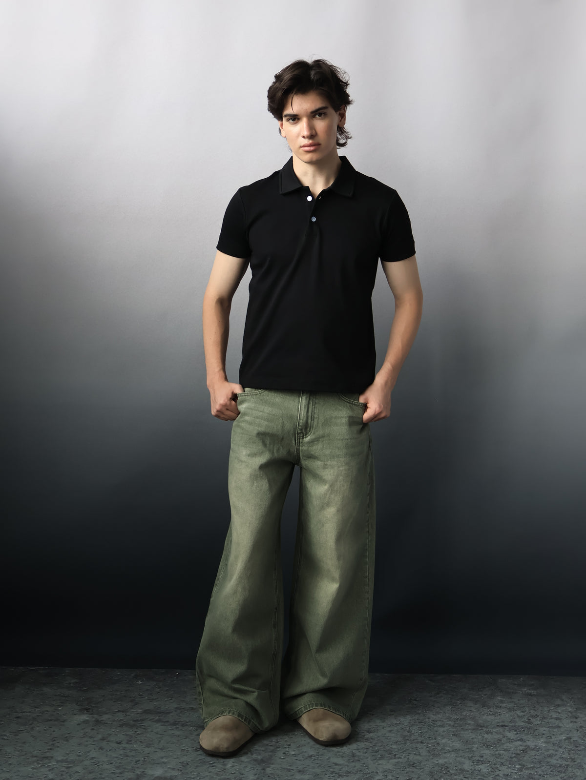 Fyredwrld Matcha Green Denim