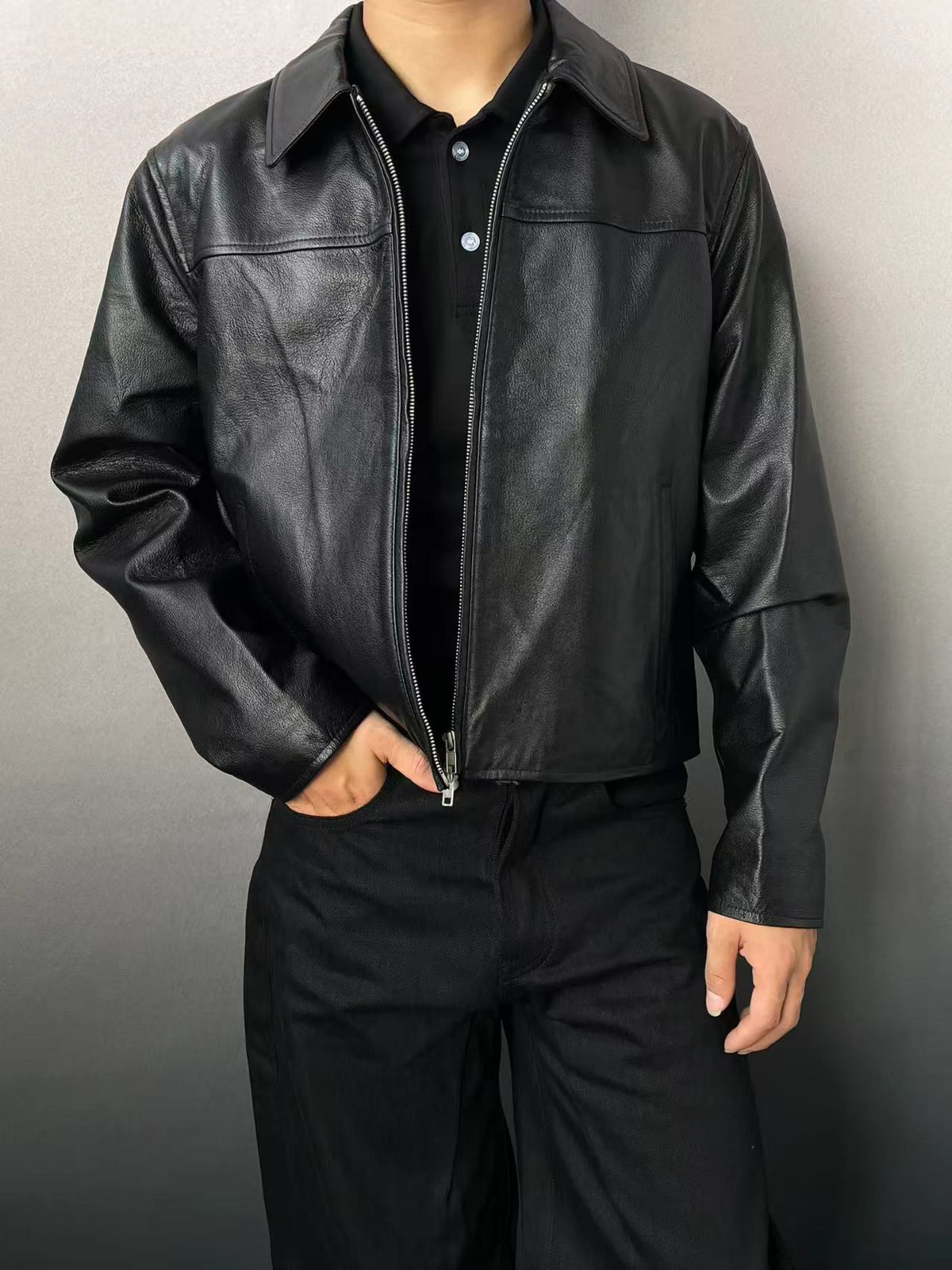 Fyredwrld leather jacket