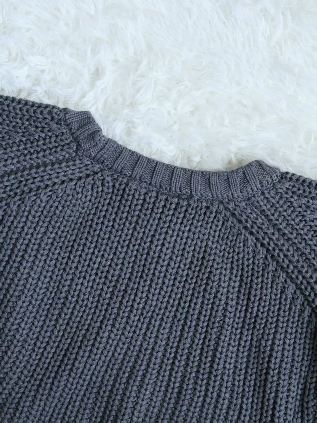 Fyredwrld garments 3 gauge knit gray