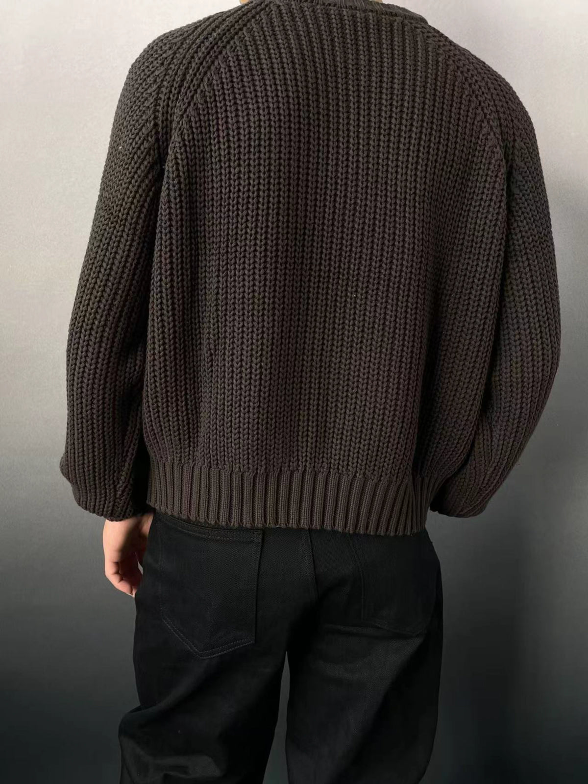 Fyredwrld garments 3 gauge knit brown