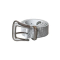 Fyredwrld White Crocodile Belt