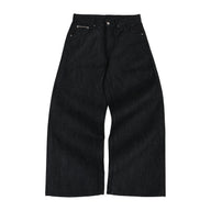 Fyredwrld black japanese selvedge denim - S