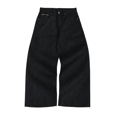 Fyredwrld black japanese selvedge denim - S