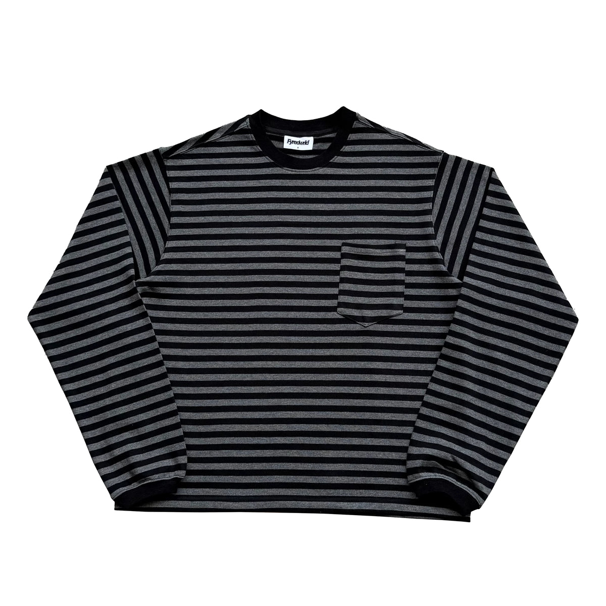 Fyredwrld Striped Long Sleeve black/gray