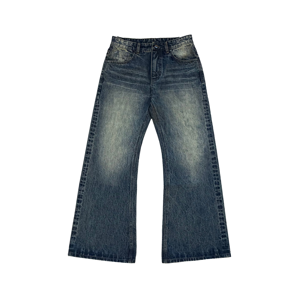 Fyredwrld Selvedge Bootcut Jeans - Washed Blue