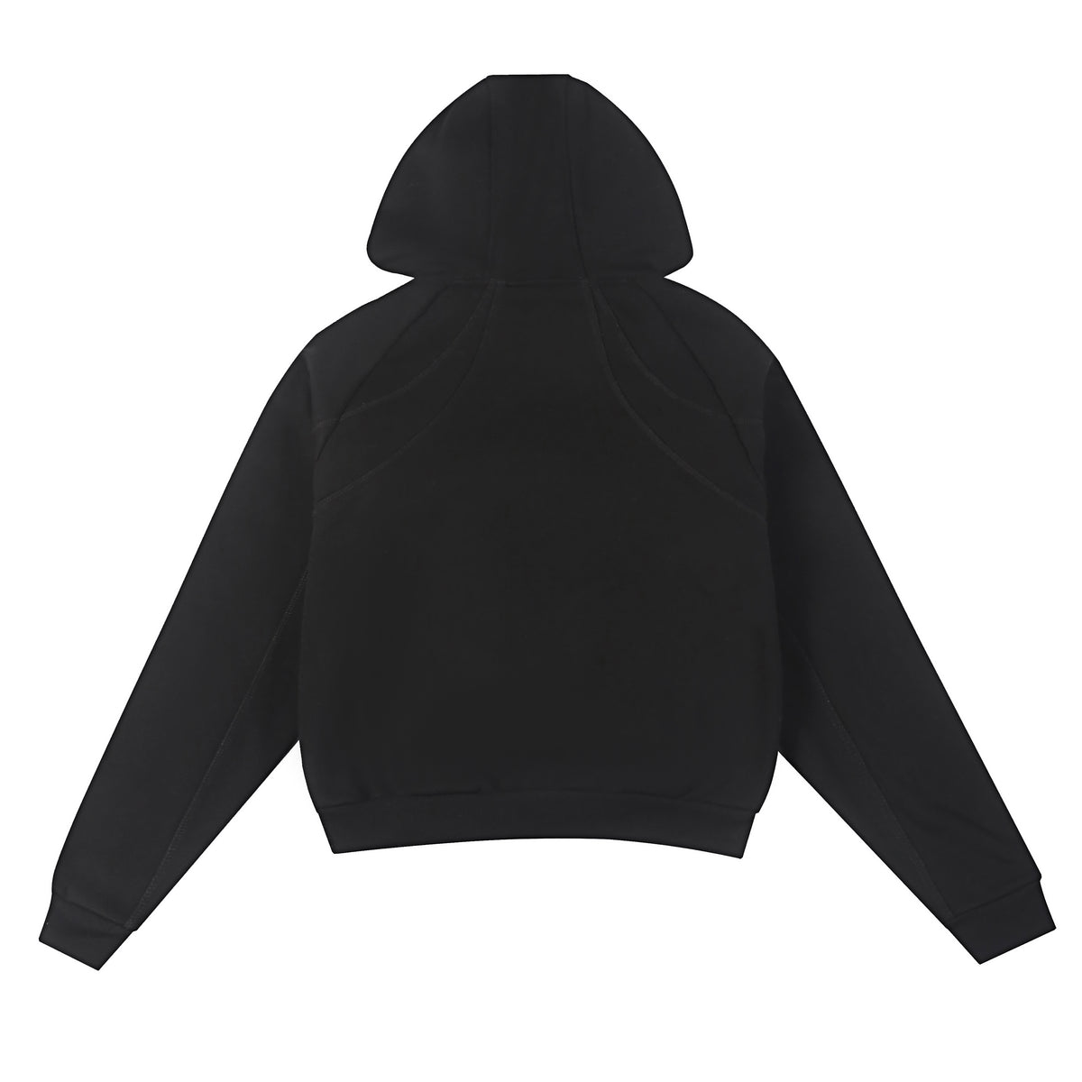 Fyredwrld Black color-blocked sweatshirt（Pre-sale）