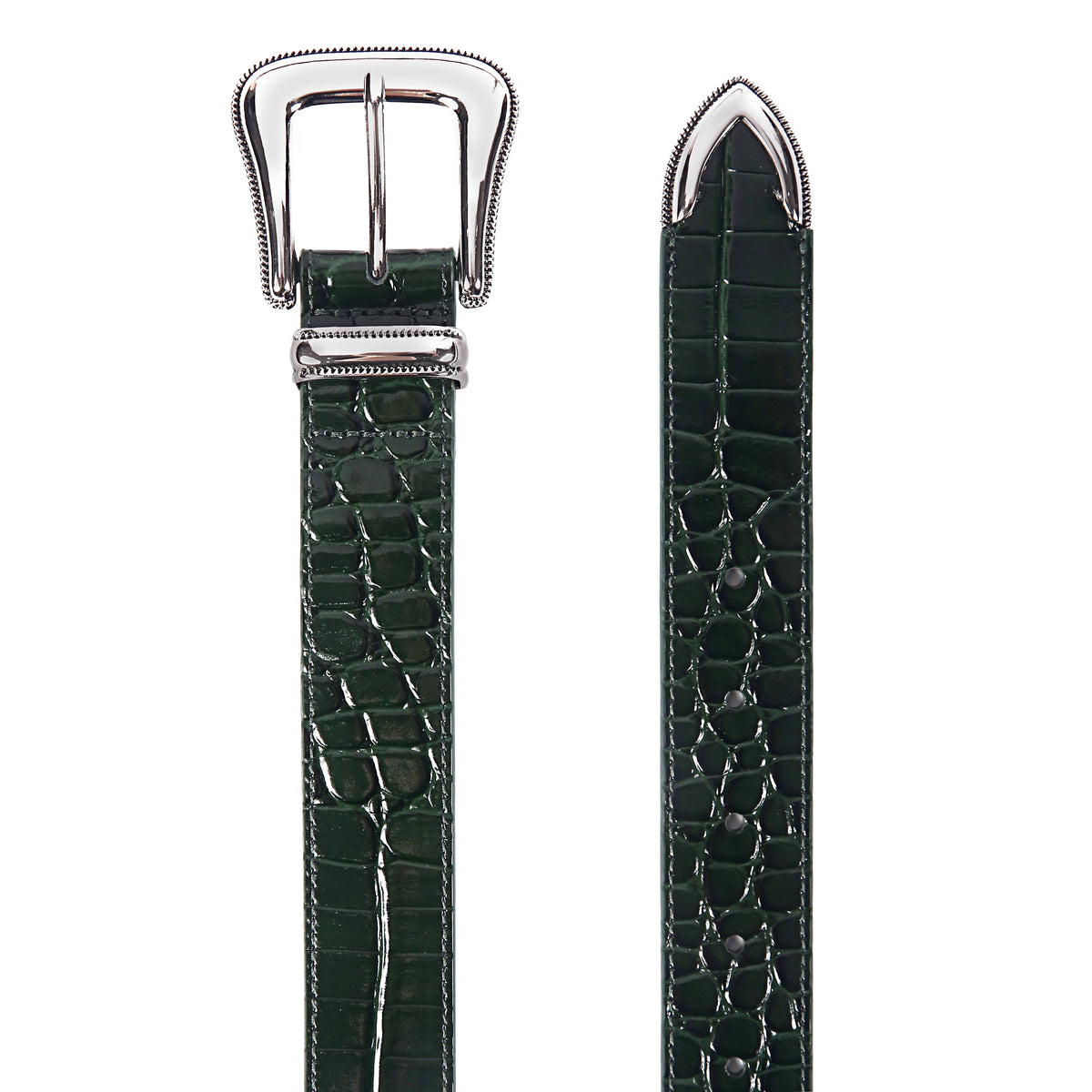 Fyredwrld Green Crocodile Belt
