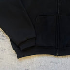 Fyredwrld Double-Sided Plaid Sweatshirt Black-blue（Pre-sale）