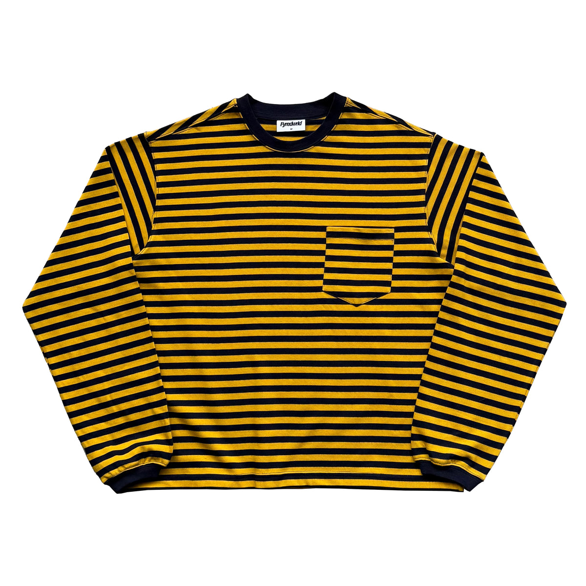 Fyredwrld Striped Long Sleeve yellow/black