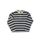 Fyredwrld Long-sleeved striped shirt with a stiff collar