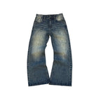 Fyredwrld Selvedge Bootcut Jeans - Washed Blue