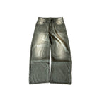 Fyredwrld baggy denim green（Pre-sale）