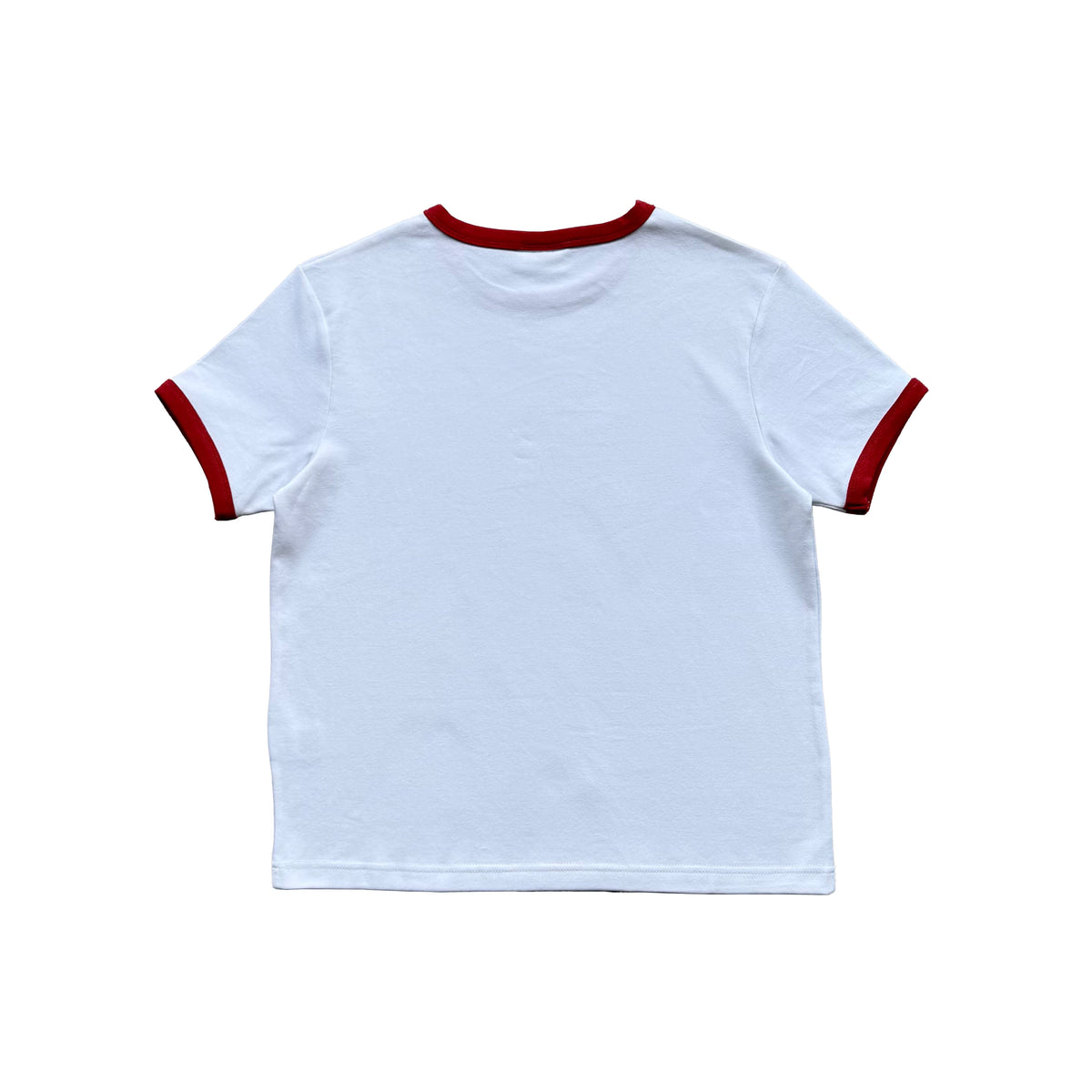 Fyredwrld ringer tees white/red