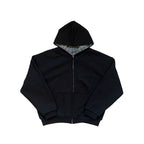 Fyredwrld Double-Sided Plaid Sweatshirt Black-blue（Pre-sale）