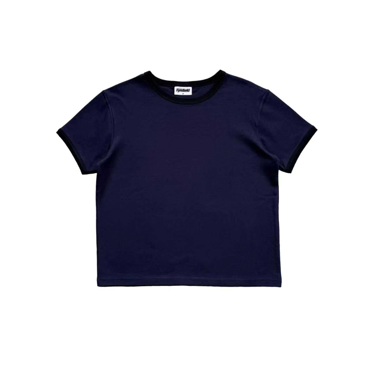 Fyredwrld ringer tees navy