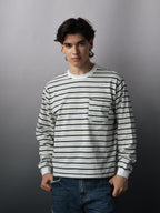 Fyredwrld Striped Long Sleeve White