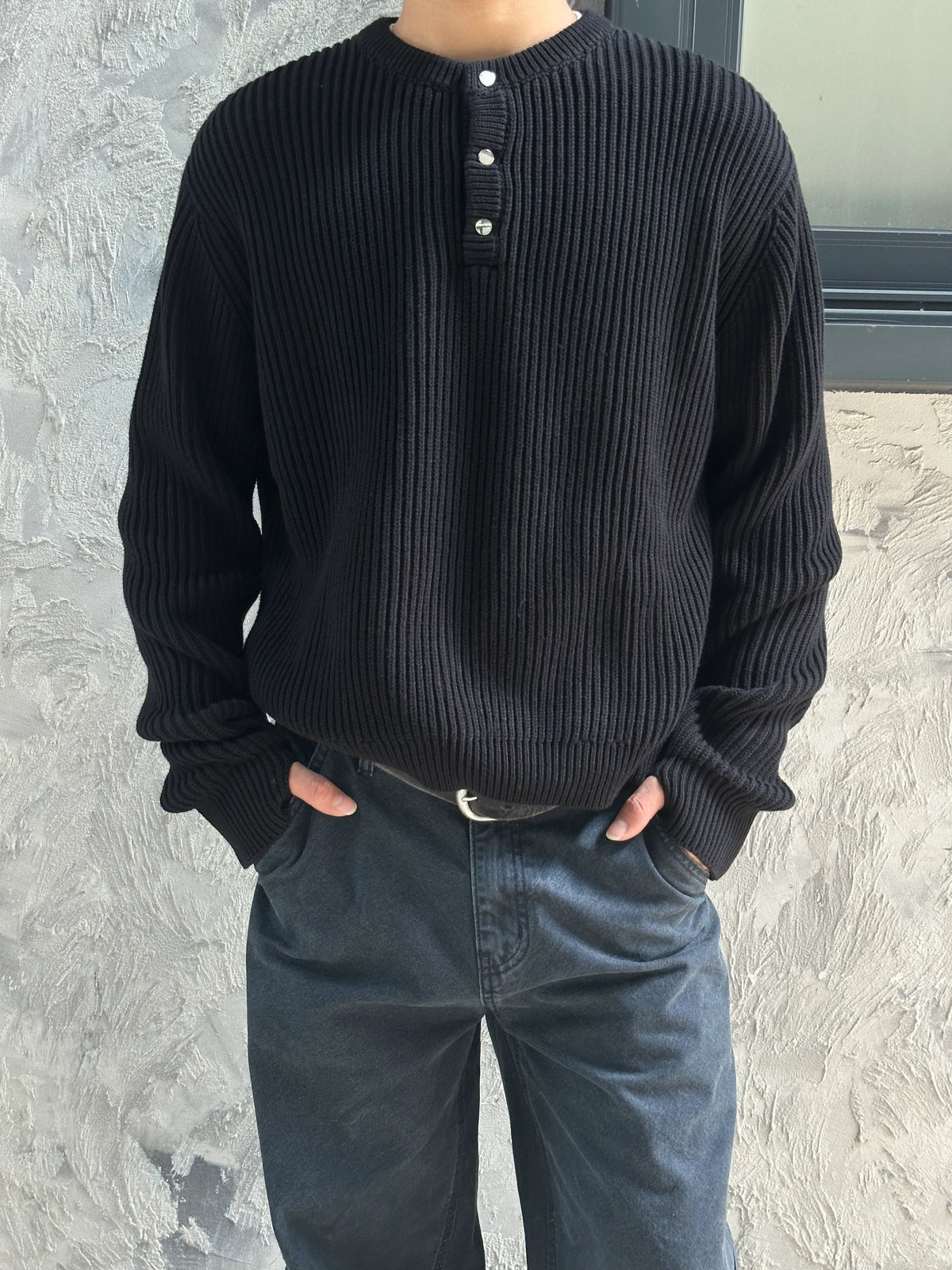 Fyredwrld Fisherman Knit Henley
