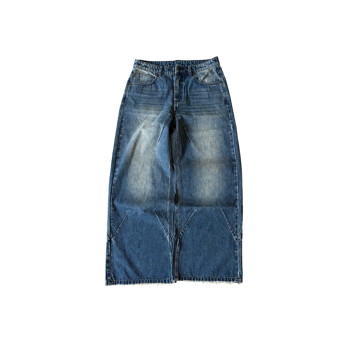 Fyredwrld baggy denim blue（Pre-sale）