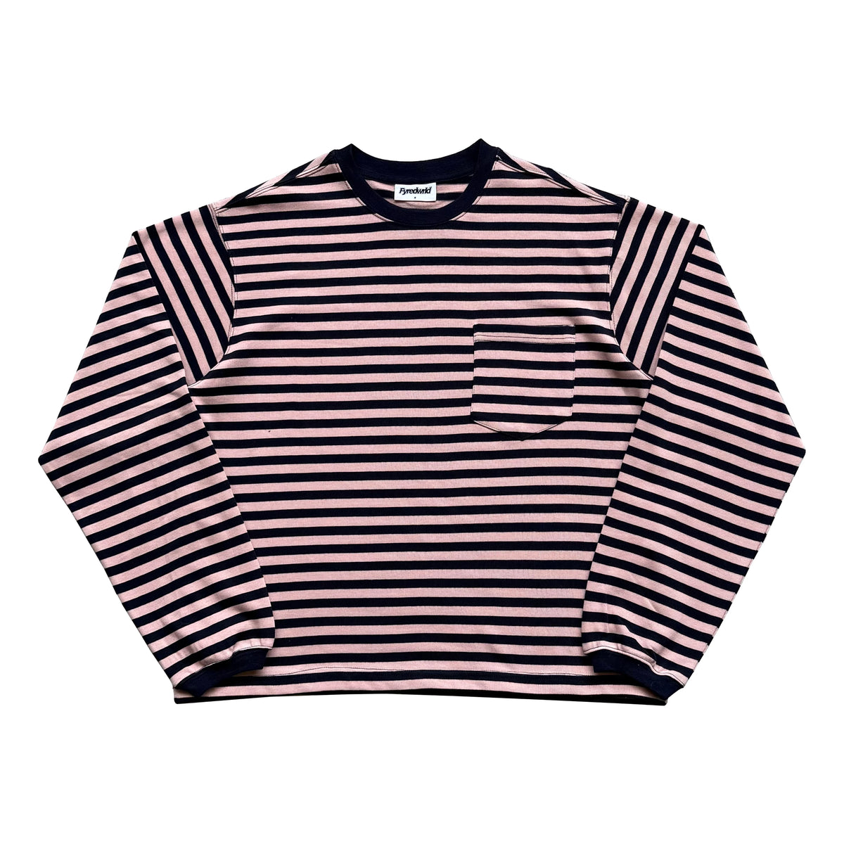Fyredwrld Striped Long Sleeve pink/navy