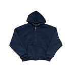 Fyredwrld Double-Sided Plaid Sweatshirt Navy blue（Pre-sale）