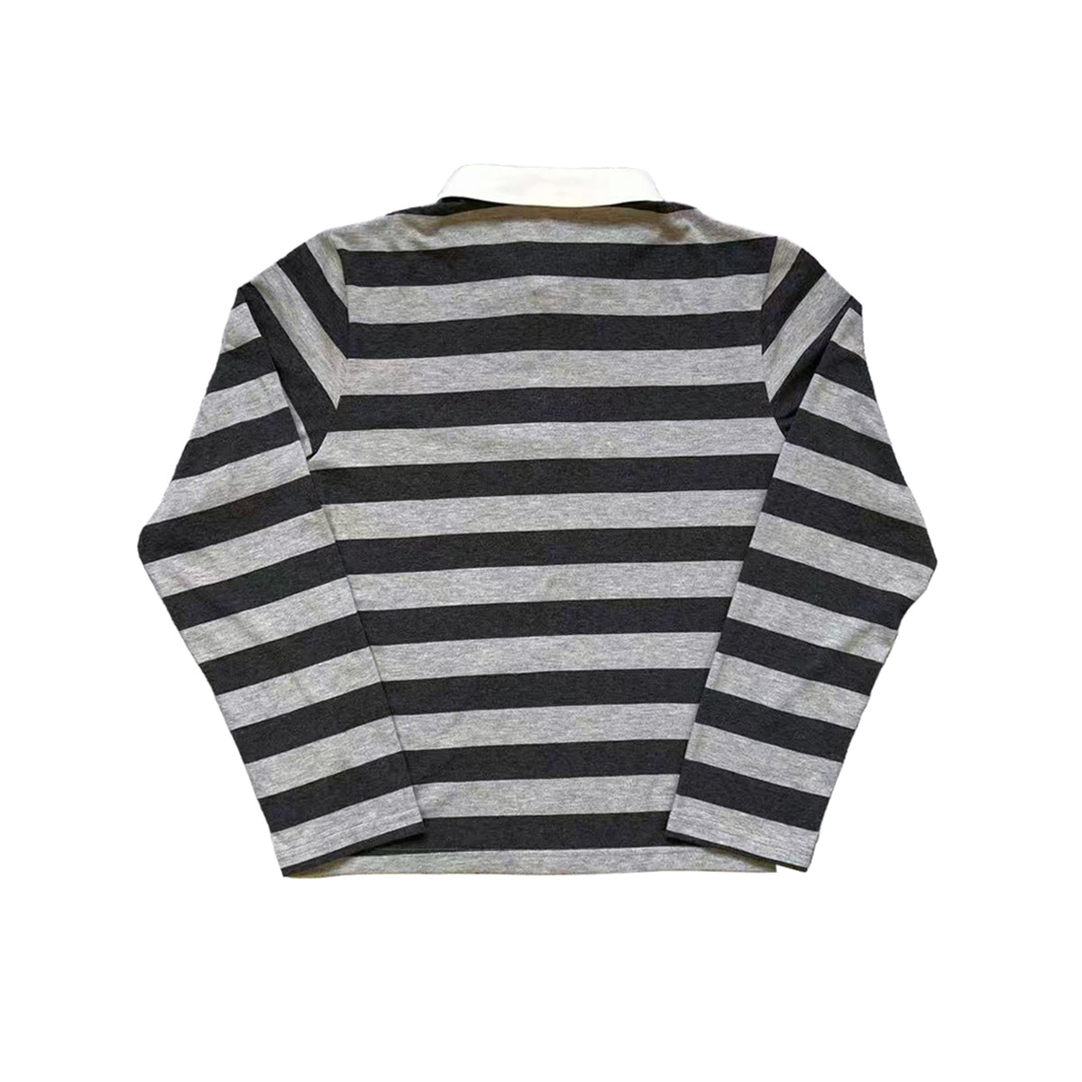 Fyredwrld Long-sleeved striped shirt with a stiff collar