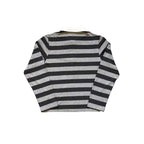 Fyredwrld Long-sleeved striped shirt with a stiff collar