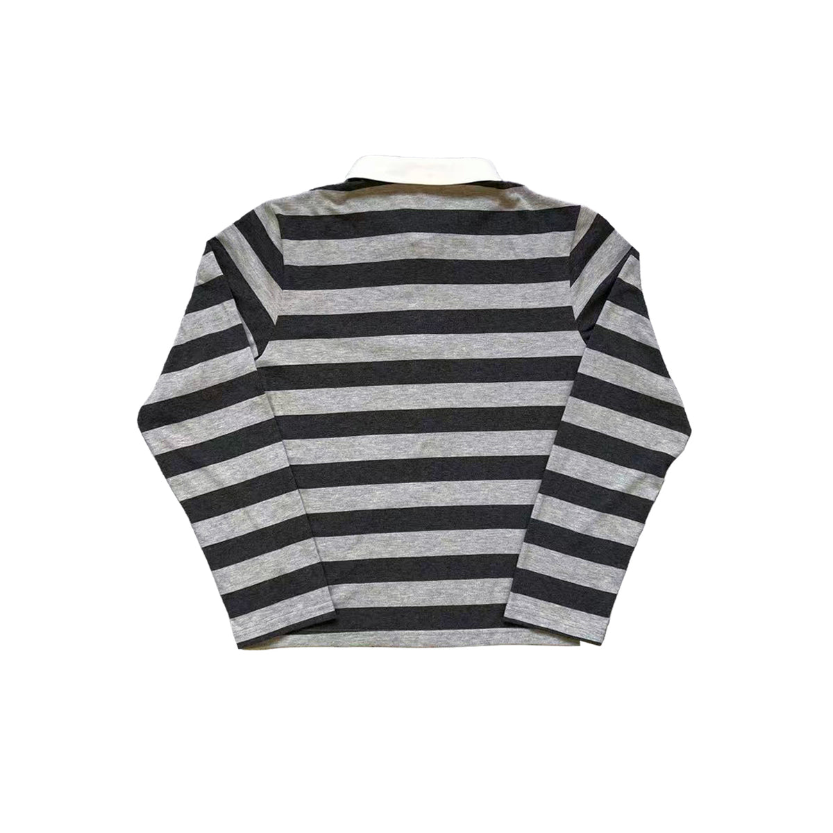 Fyredwrld Long-sleeved striped shirt with a stiff collar