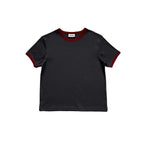 Fyredwrld ringer tees black/red