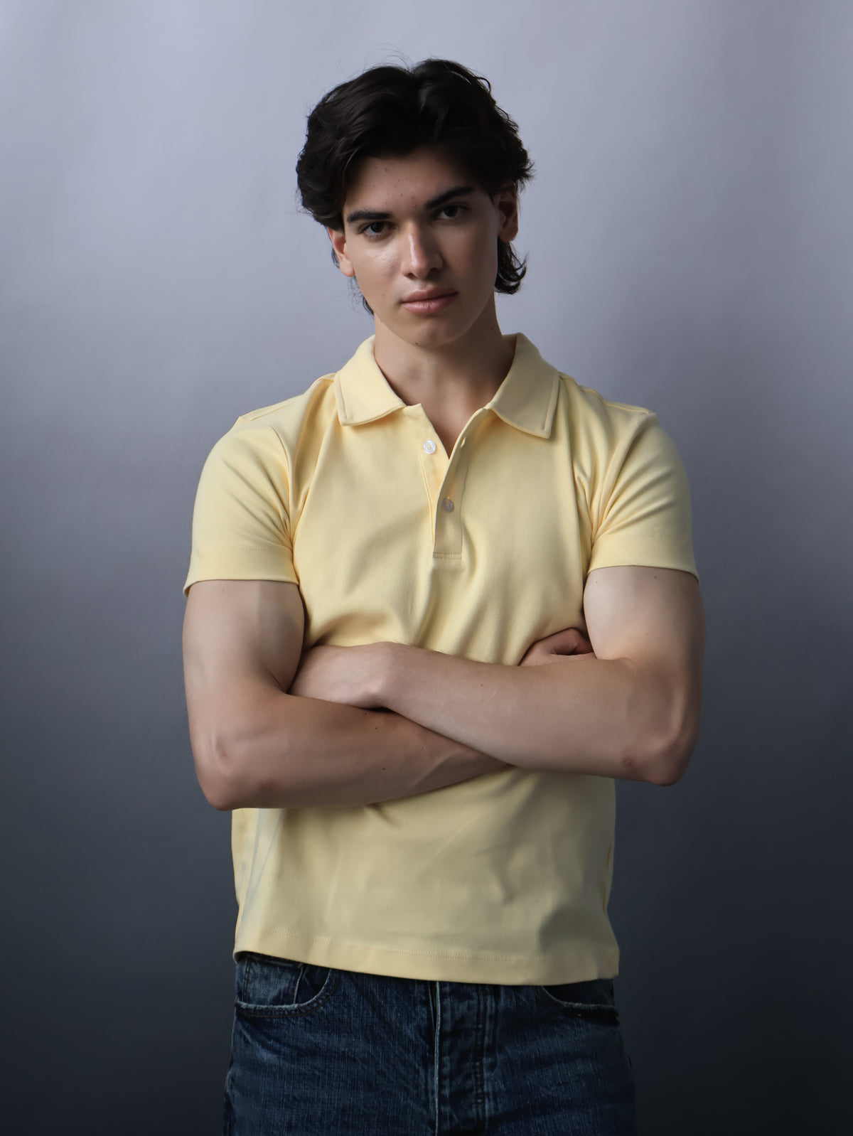 Fyredwrld Muscle Polos Yellow