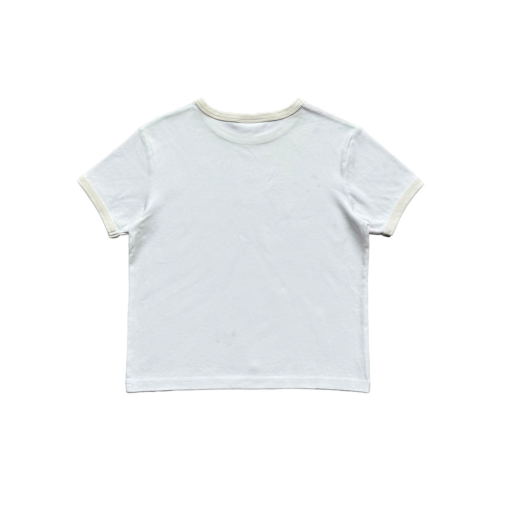 Fyredwrld ringer tees white
