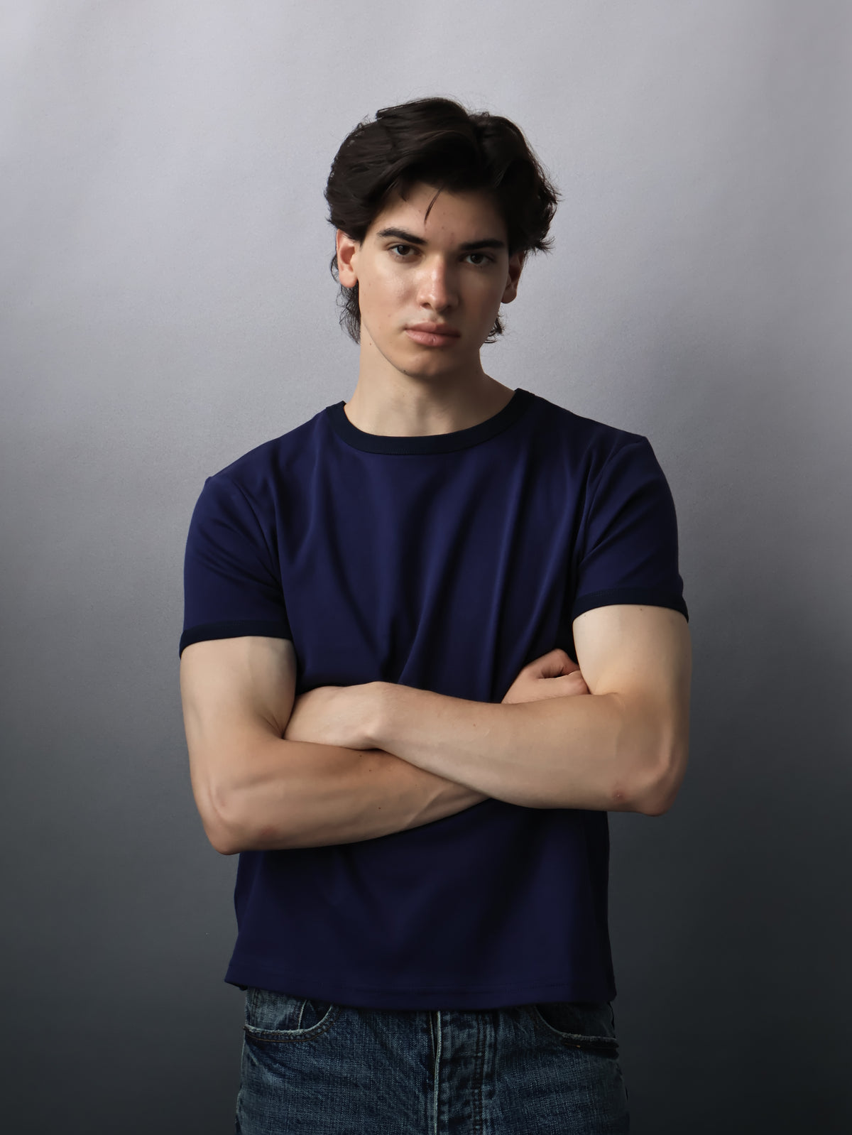 Fyredwrld baby fit tee Navy