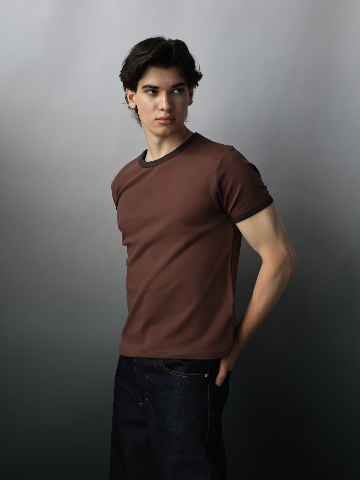Fyredwrld ringer tees brown