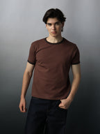 Fyredwrld ringer tees brown