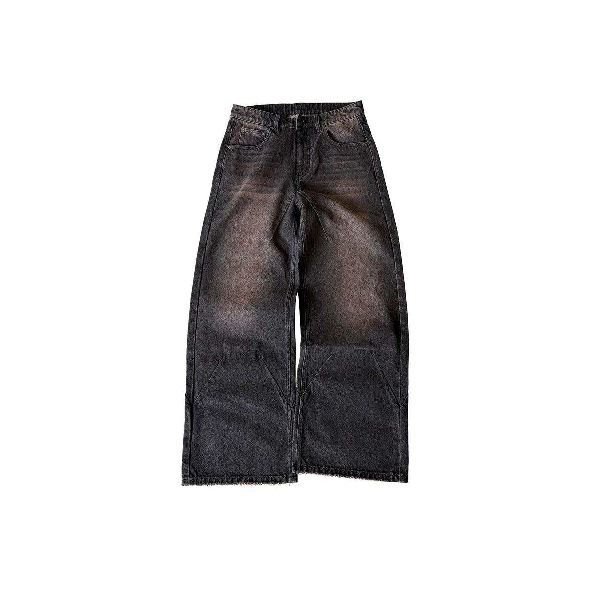 Fyredwrld baggy denim brown（Pre-sale）