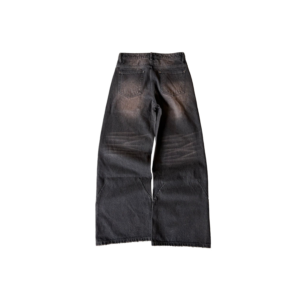Fyredwrld baggy denim brown（Pre-sale）