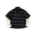 Fyredwrld Plaid shirt faux-layered