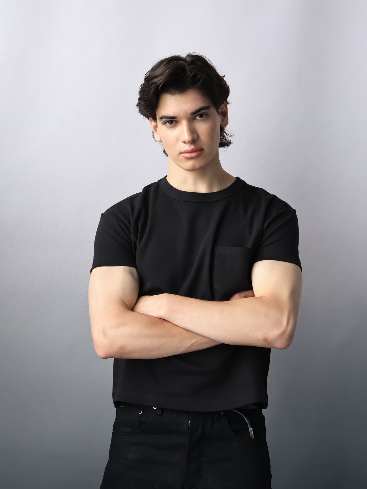 Fyredwrld baby fit tee Black