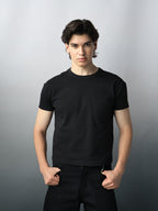 Fyredwrld baby fit tee Black