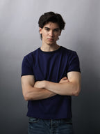 Fyredwrld ringer tees navy