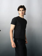 Fyredwrld baby fit tee Black