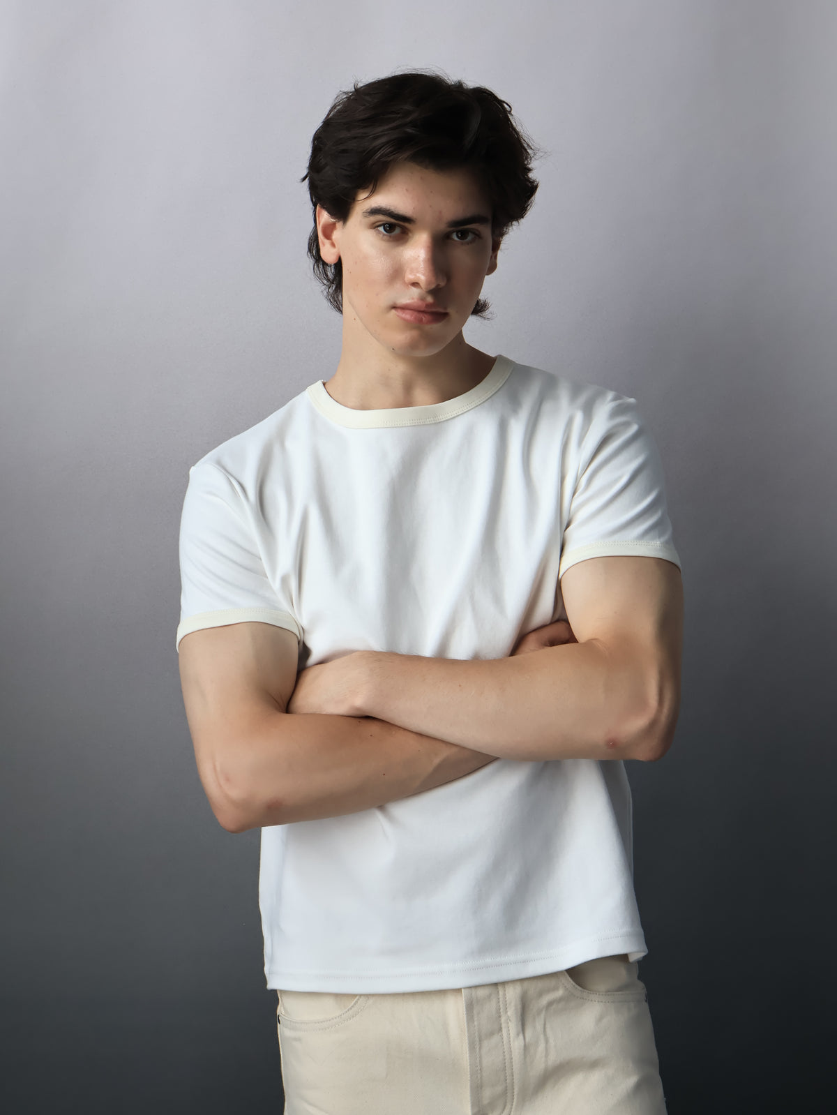 Fyredwrld ringer tees white