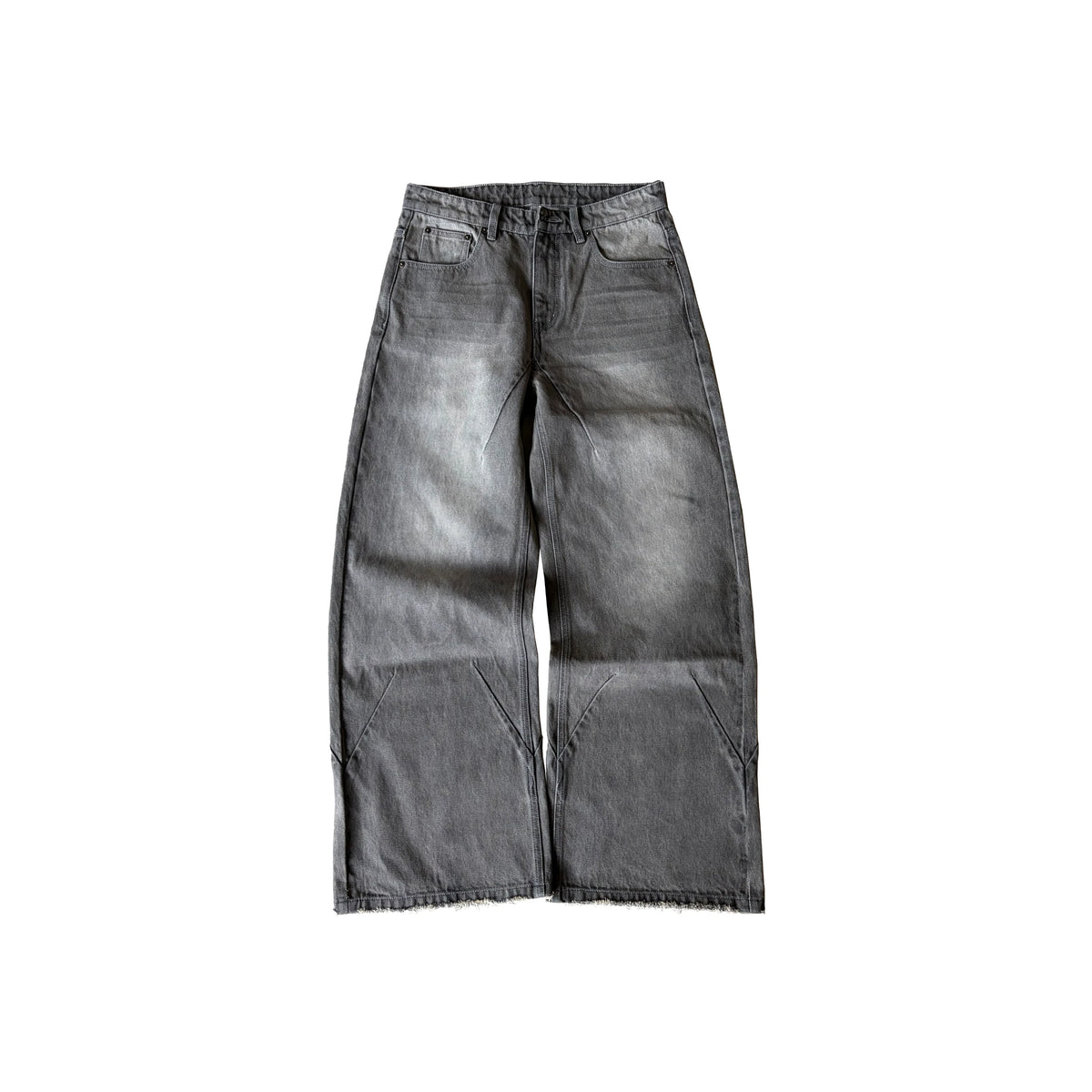 Fyredwrld baggy denim Light gray（Pre-sale）
