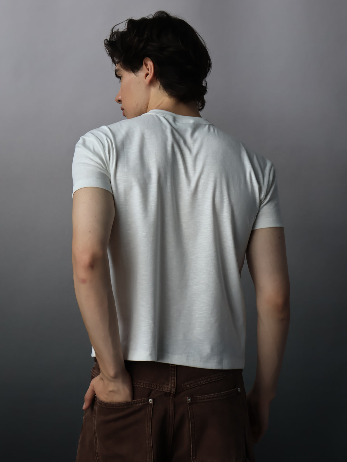 Fyredwrld Bamboo Pattern Tee White