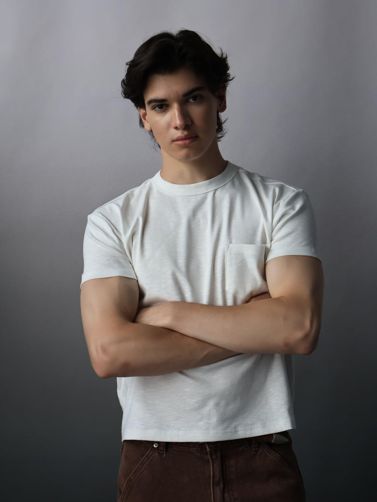 Fyredwrld Bamboo Pattern Tee White