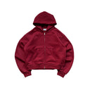 Fyredwrld zip up hoodie - Red / S