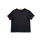 Fyredwrld ringer tees black/red