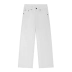 Fyredwrld Cream selvedge denim jeans
