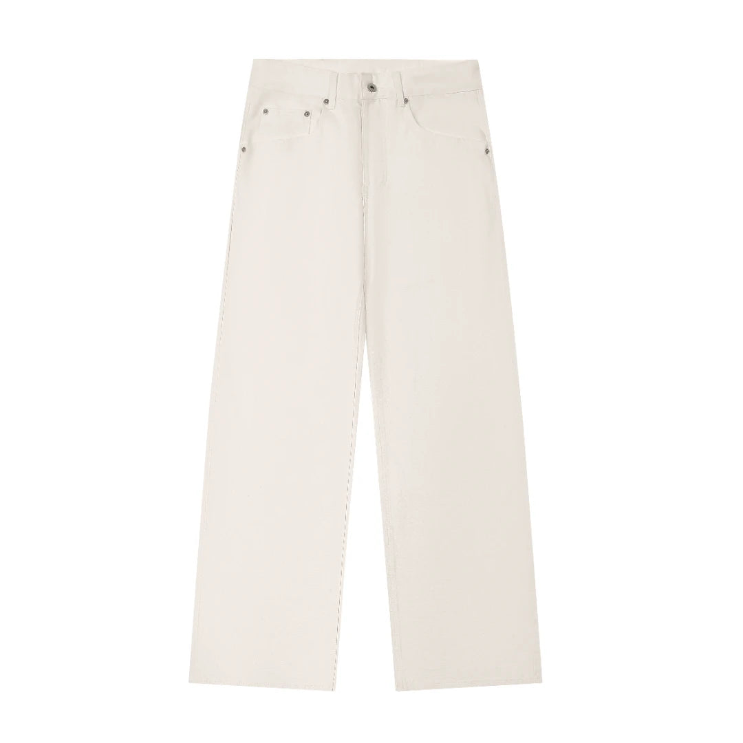 Fyredwrld white Slight bootcut denim