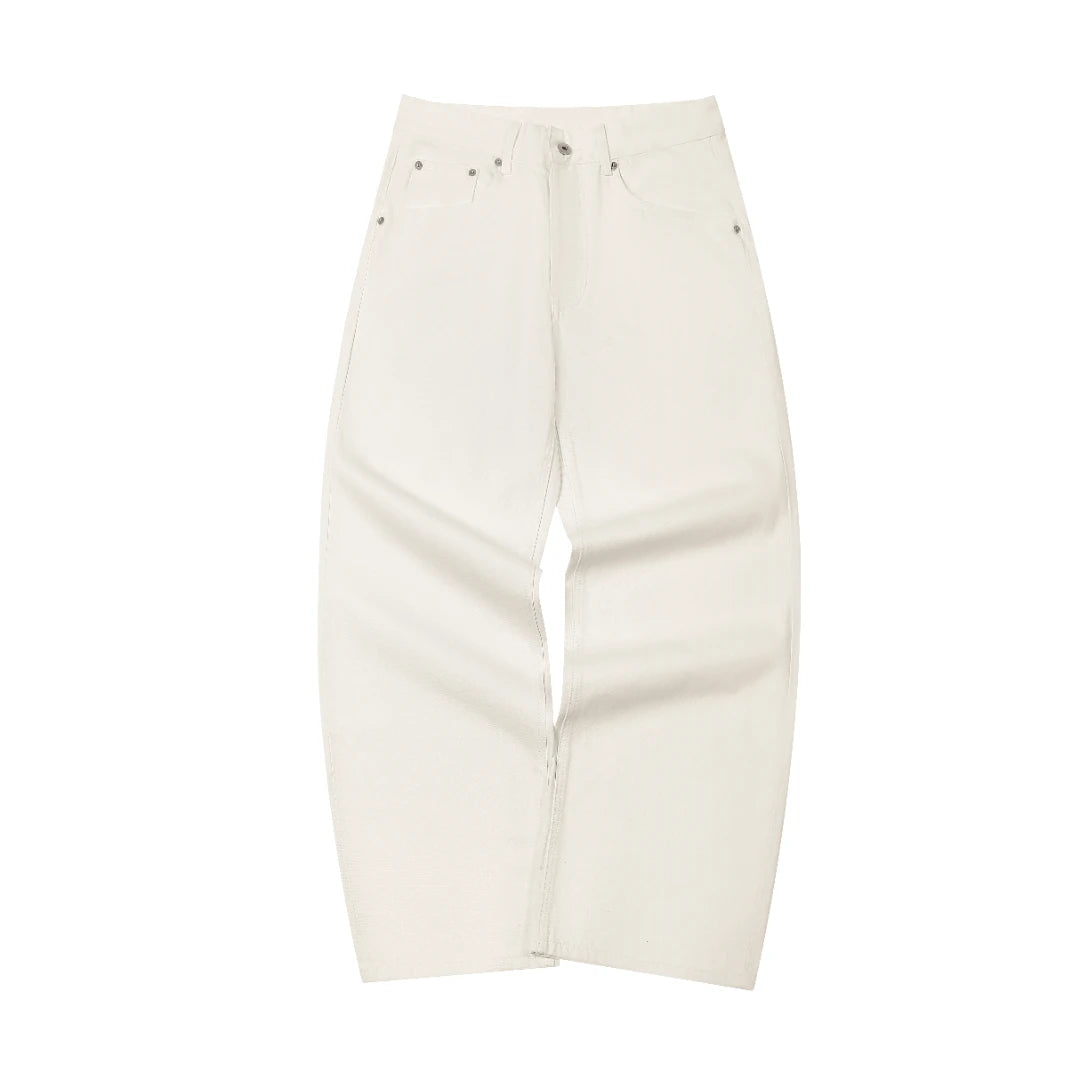 Fyredwrld white Slight bootcut denim