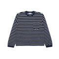 Fyredwrld Striped Long Sleeve navy